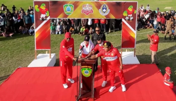 Turnamen Sepakbola Bupati Cup II Resmi Dibuka, Fifian: Junjung Tinggi Sportivitas