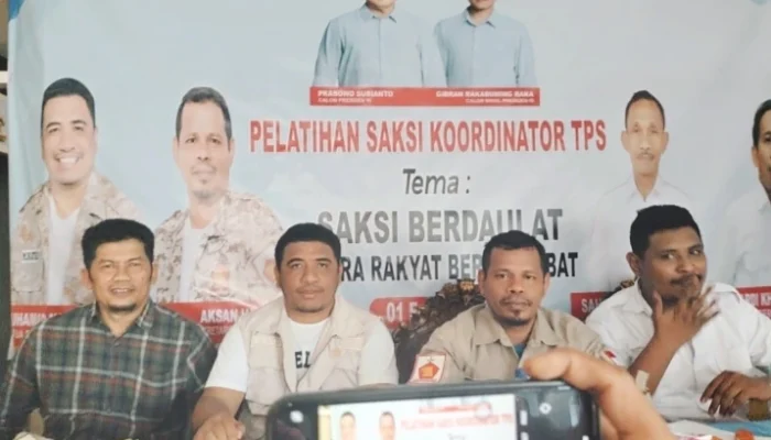 Gerindra Sula Jadi Partai Perdana Menggelar Pelatihan Saksi