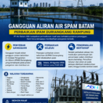 kabarsula  Gangguan Aliran Air SPAM Batam, PT ABH Pastikan Perbaikan IPAM Duriangkang Rampung – Wajah Batam bandar SLOT INDONESIA