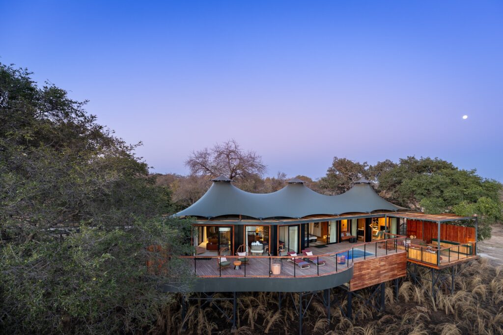 Anantara_Kafue_River_Tented_Camp_Tent_Exterior_Sunset_View.jpg